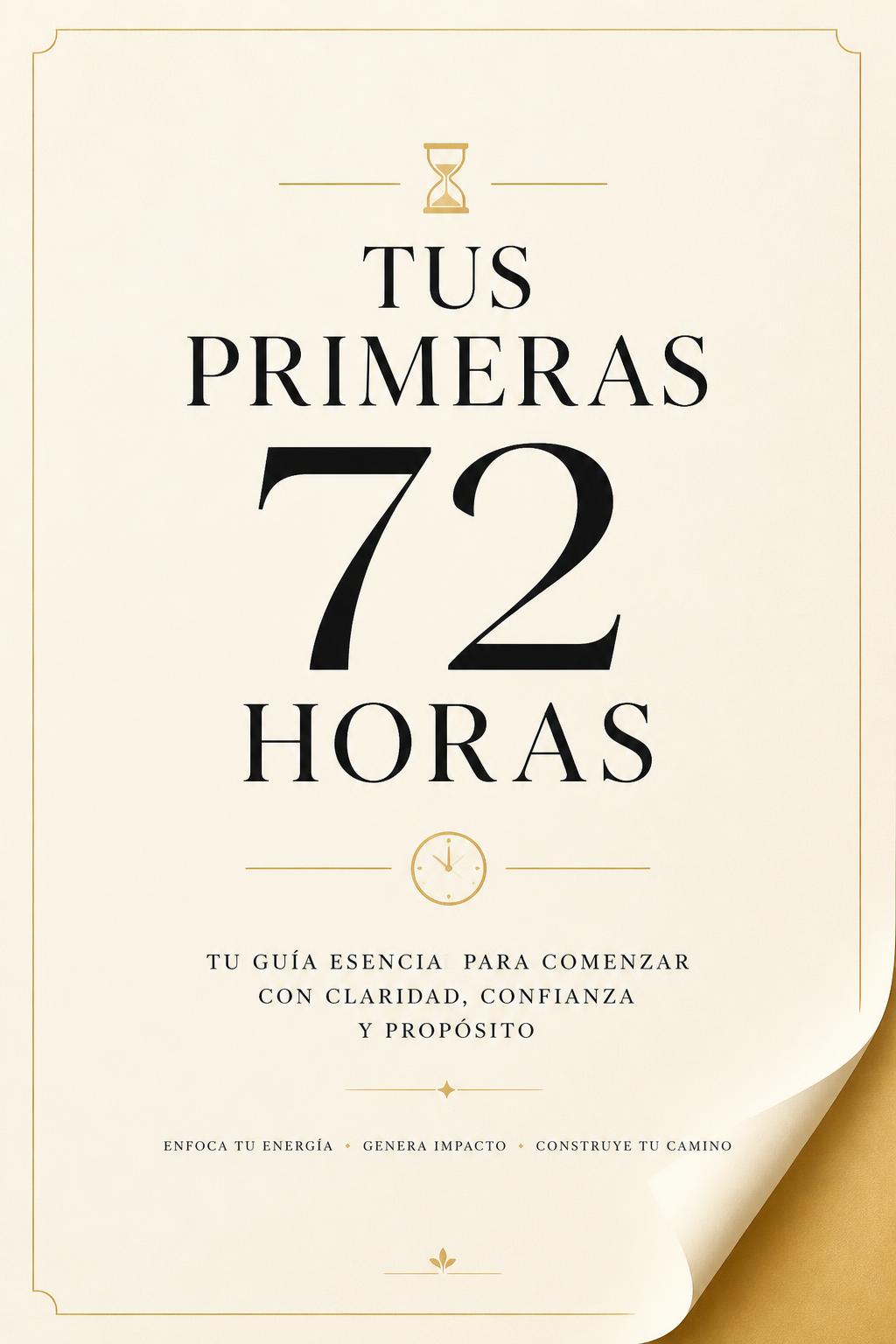 Portada de la guía gratuita Tus primeras 72 horas de Tana Garsi